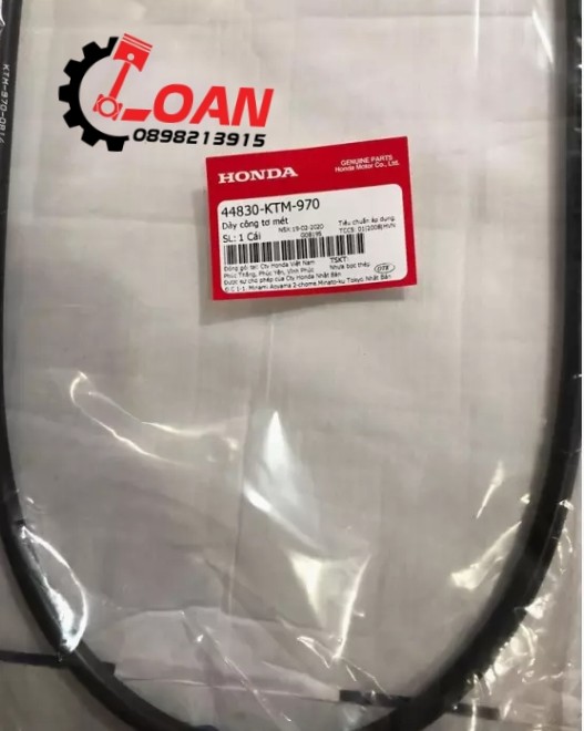Dây công tơ mét Future 125 zin