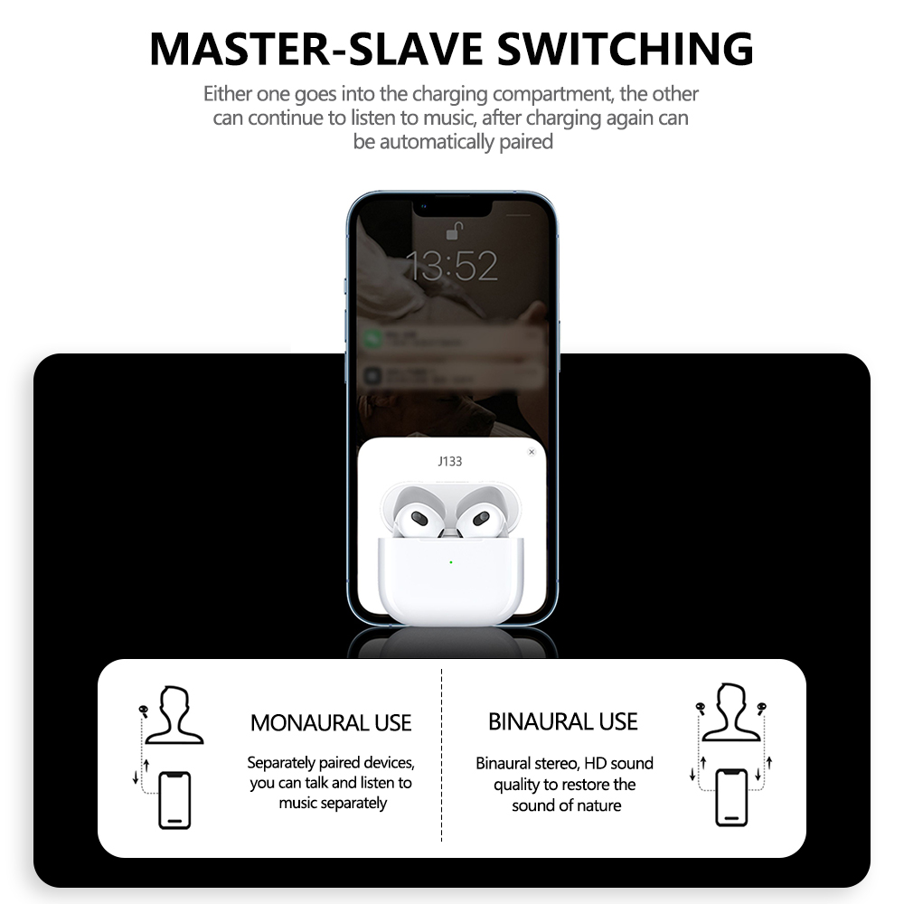 tai nghe bluetoothGOOJODOQ Pro 4 TWS Bluetooth 5.0