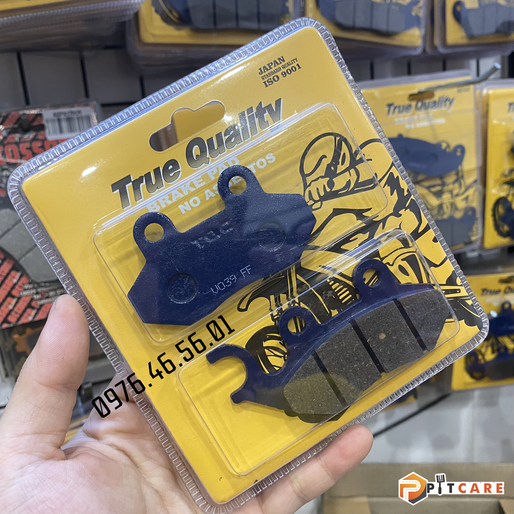 Bố thắng - má phanh đĩa xe magic shark i ii true quality v039