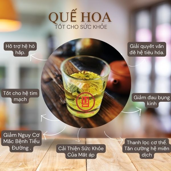 Quế Hoa Thượng Hạng 500g (Trà Hoa Quế, Hoa Mộc)-Tiệm Trà Thái Y