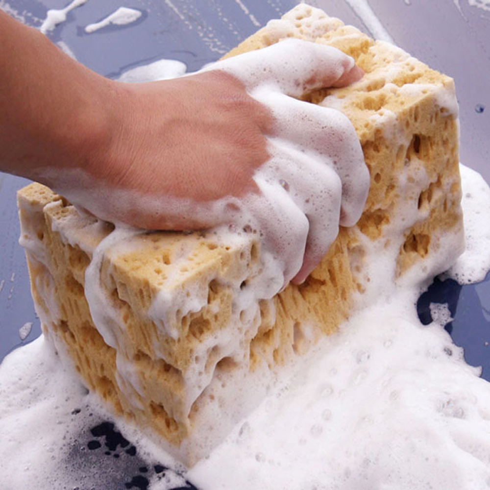 Miếng bọt biển tổ ong rửa xe siêu thấm hút