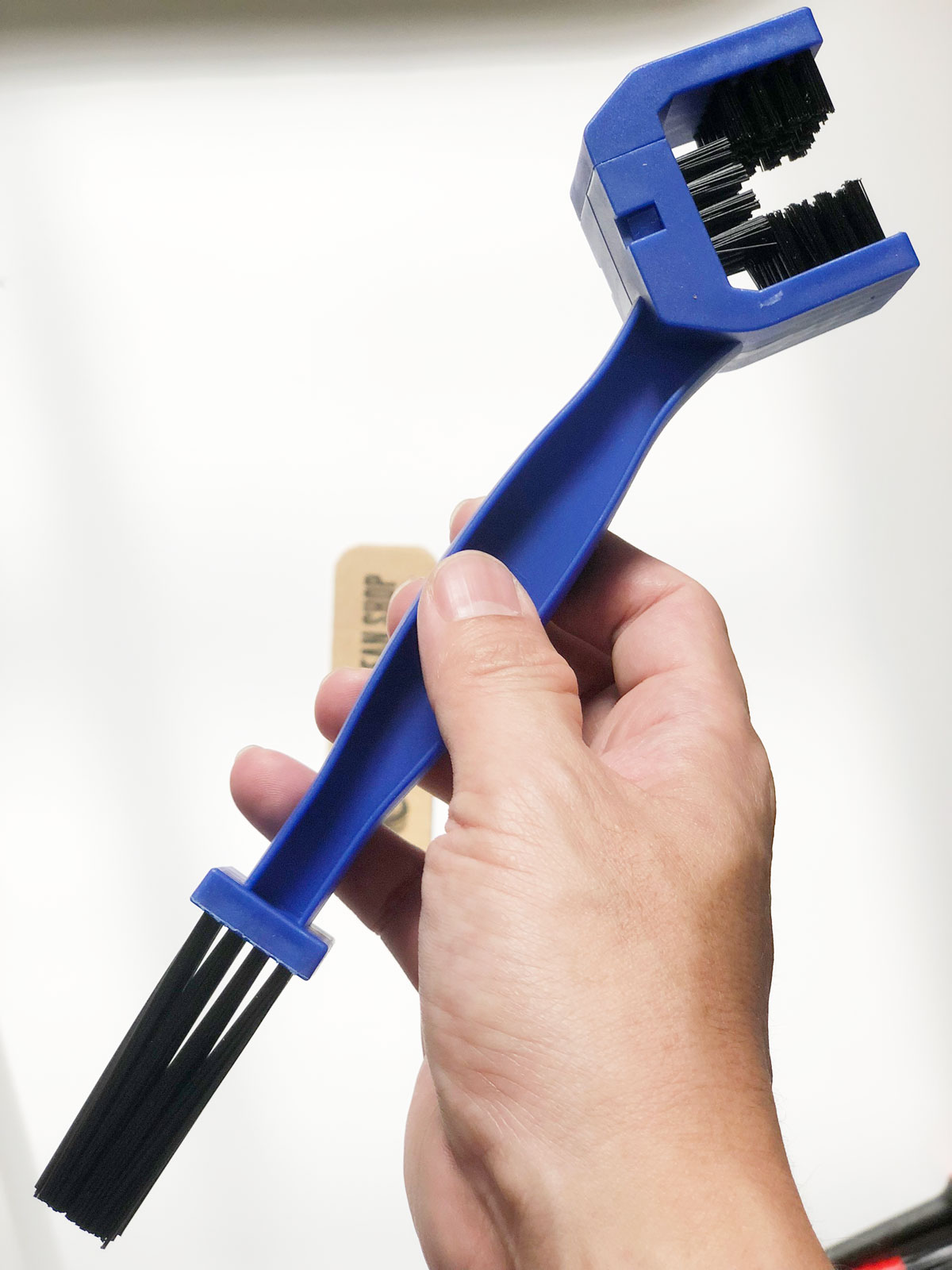 [Dụng cụ rửa xe] Cọ chà rửa xe Nhông Sên Dĩa 3D MÀU XANH