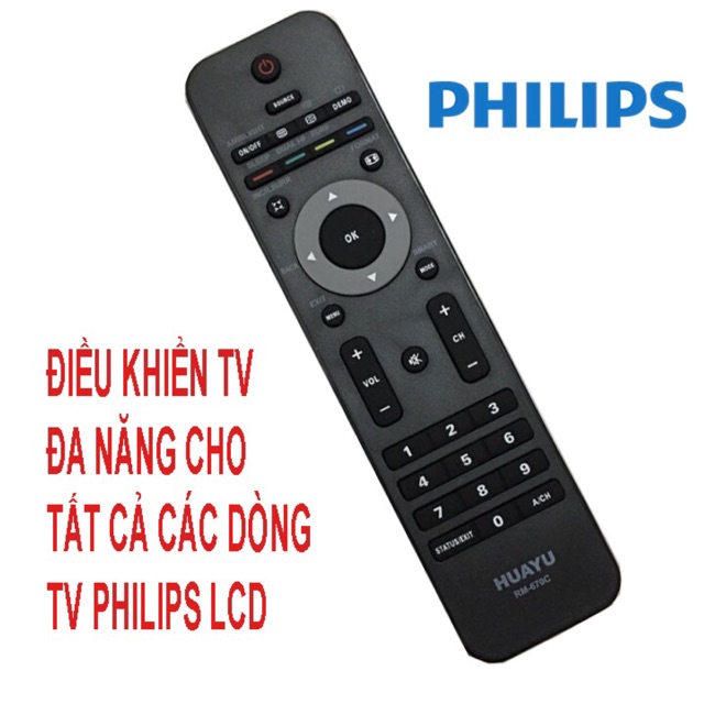 Remote điều khiển đa năng philips lcd/led