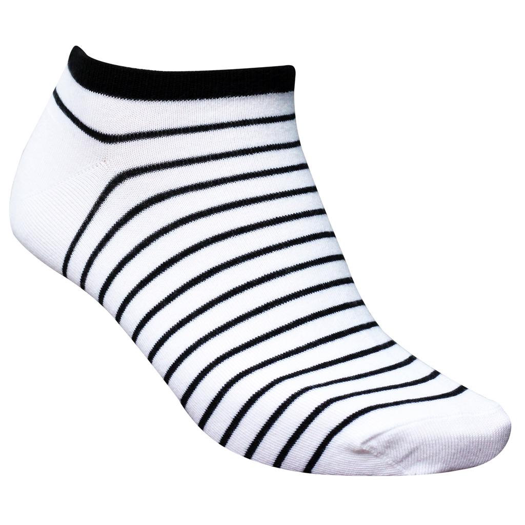[HCM]Combo 3 đôi vớ nữ Cotton kẻ sọc Donakein