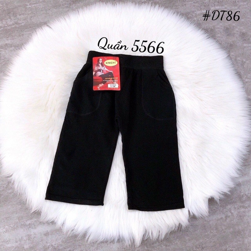 Quần legging Lửng thần thánh siêu co dãn dày dặn