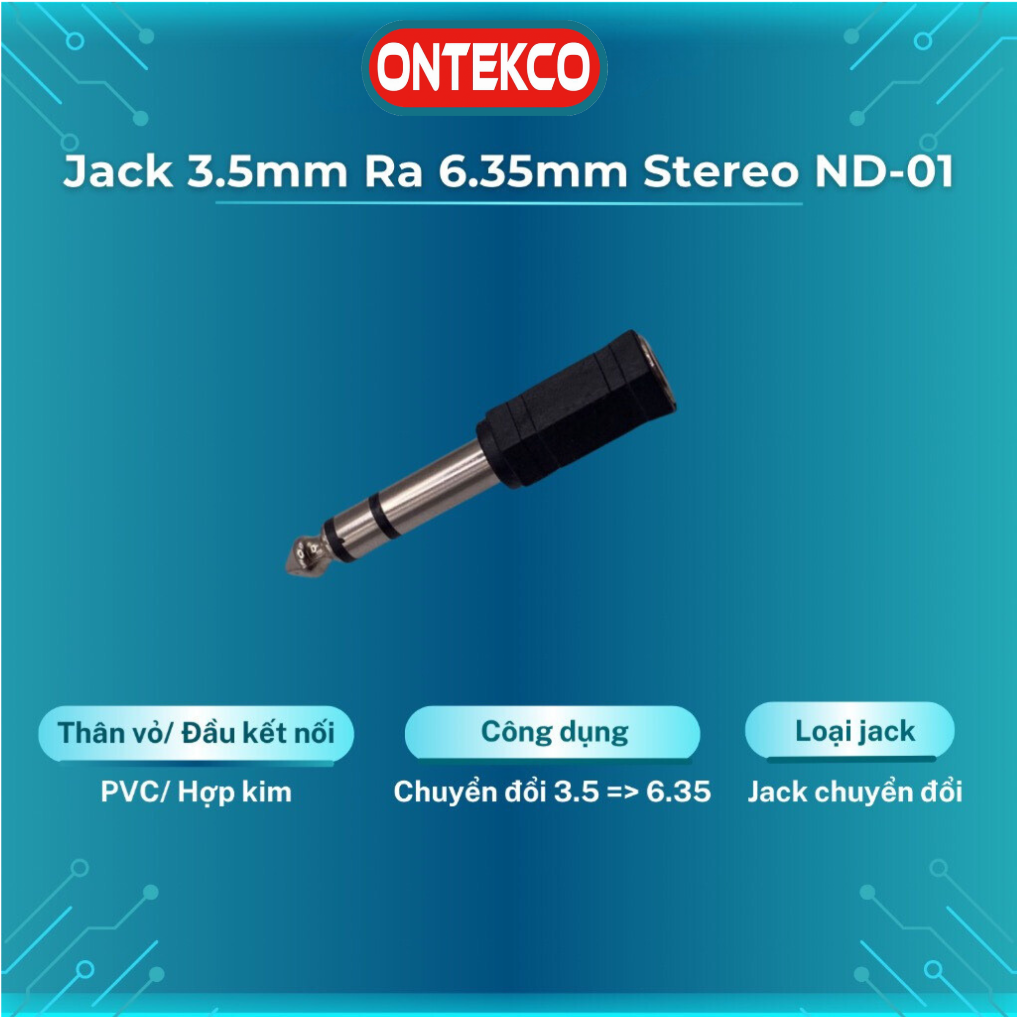Đầu jack chuyển đổi i jack chuyển 3.5 sang 6.5 và 6.5 sang 3.5 ,đầu chuyển đổi giắc cắm âm thanh, lỗi 1 đổi 1