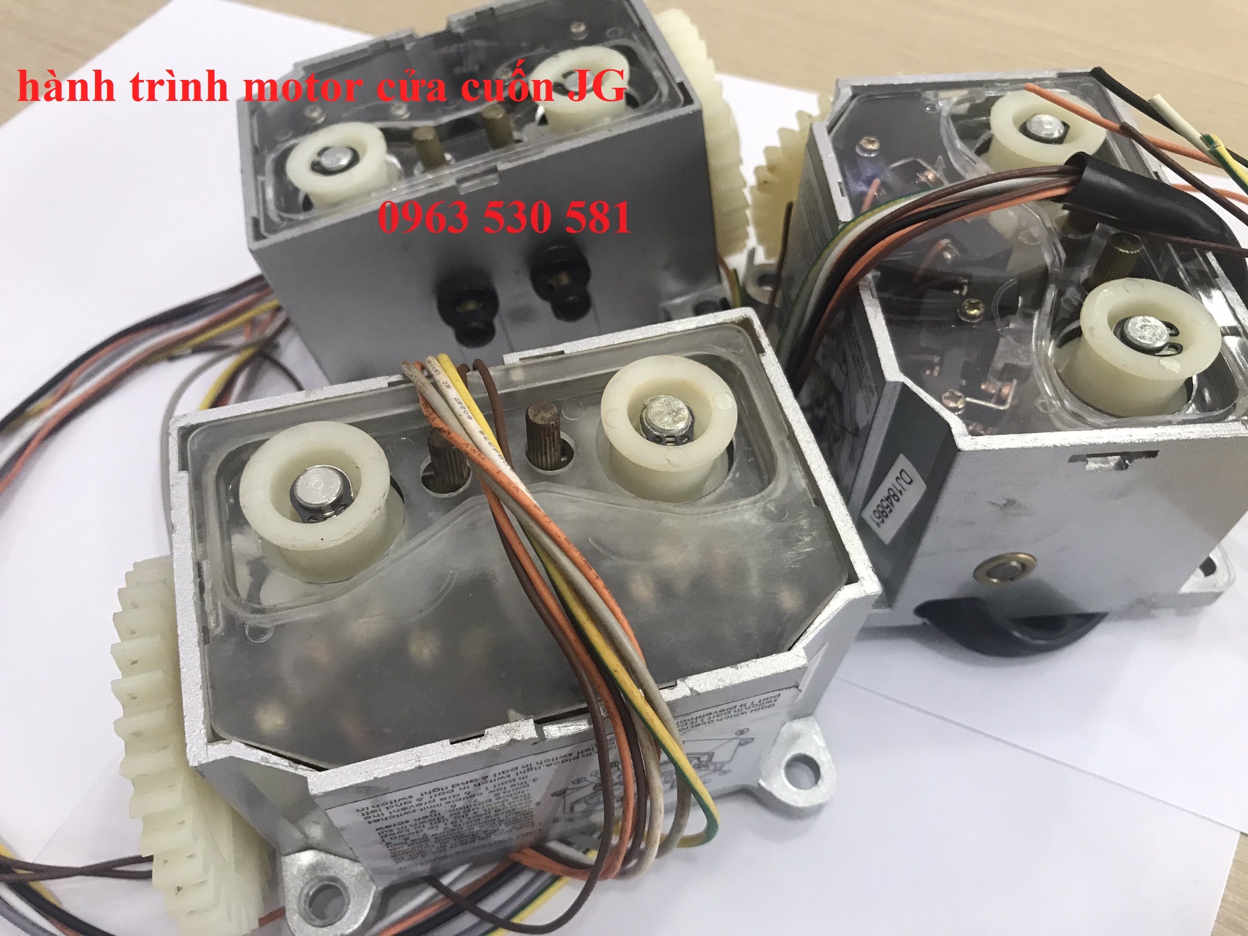 [HCM]HÀNH TRÌNH  MOTOR CỬA CUỐN JG
