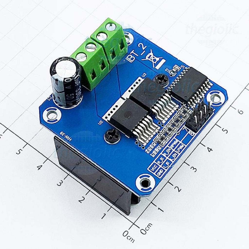 Mạch điều khiển động cơ BTS7960 43A