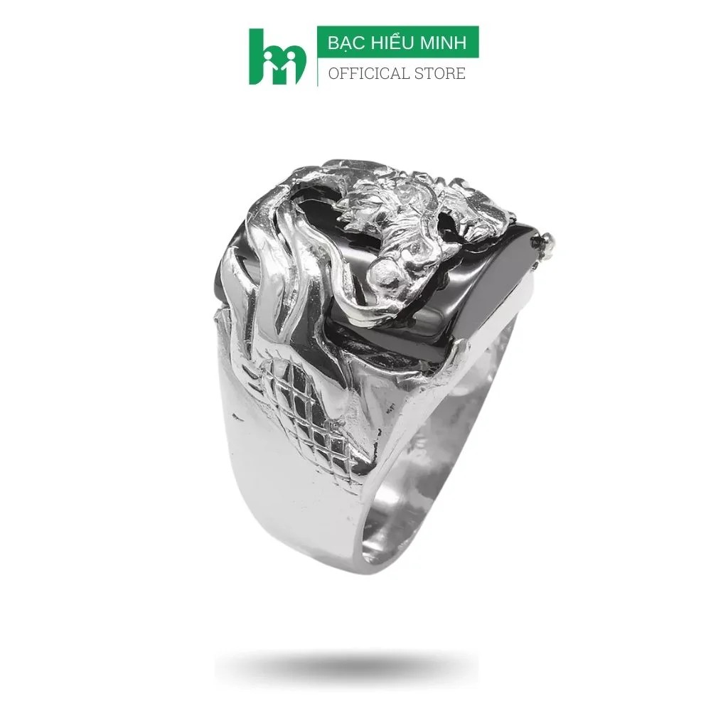 Nhẫn nam bạc hiểu minh na361s