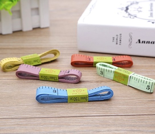 Combo 4 thước dây đo eo, đo chiều cao - thước dây may đồ - phụ kiện may mặc - P00