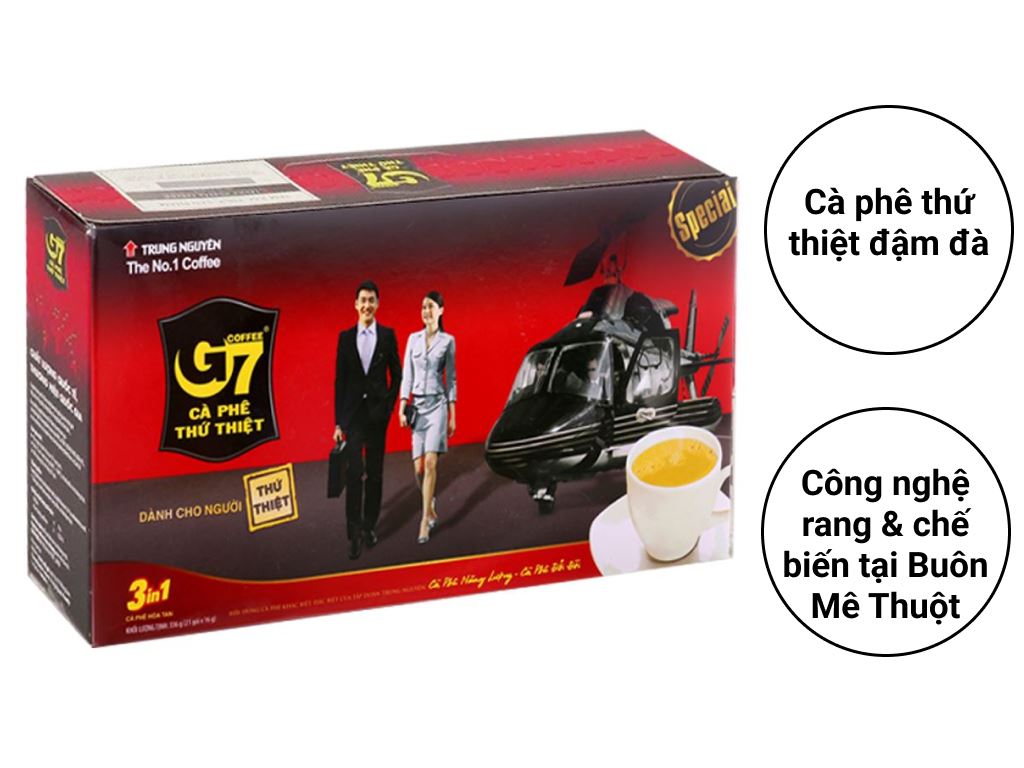 Cà Phê G7 3in1 – Hộp 21 Gói