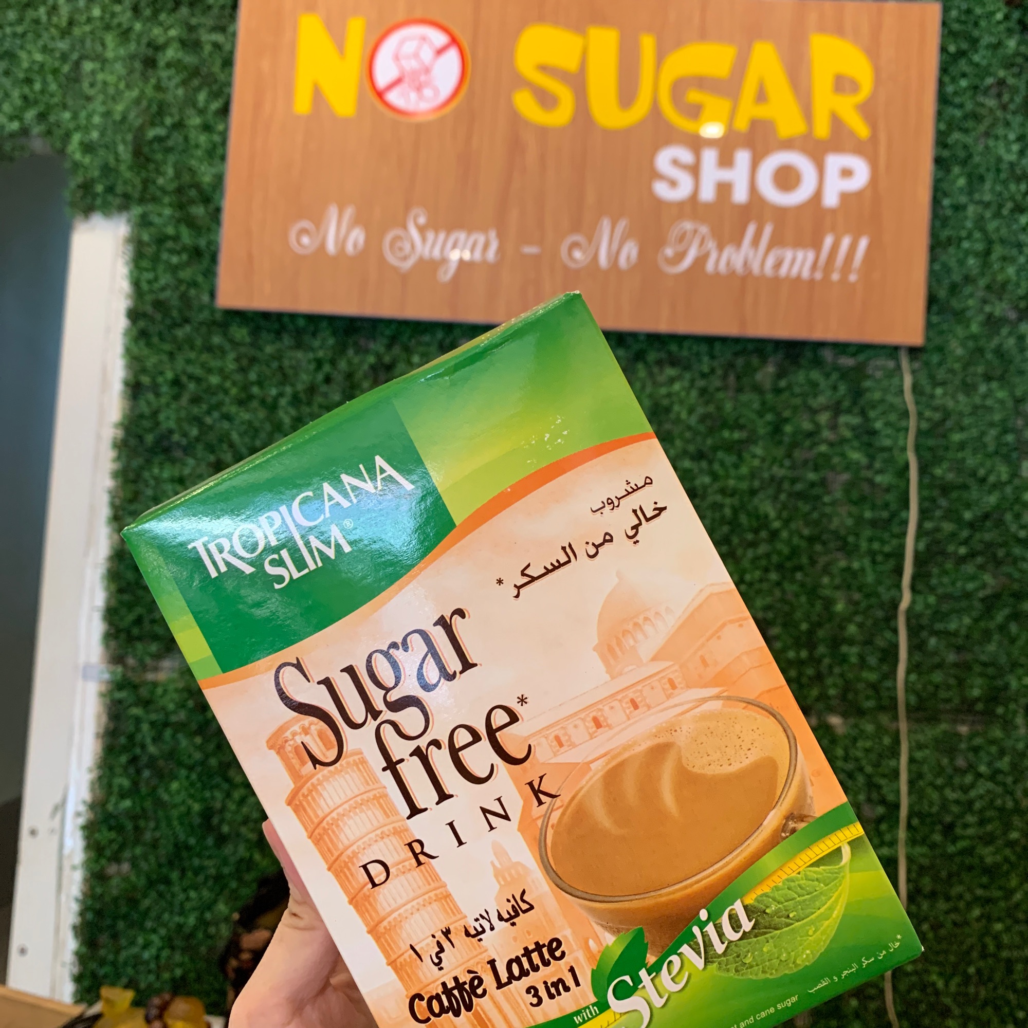 Cafe tropicana latte sugar free