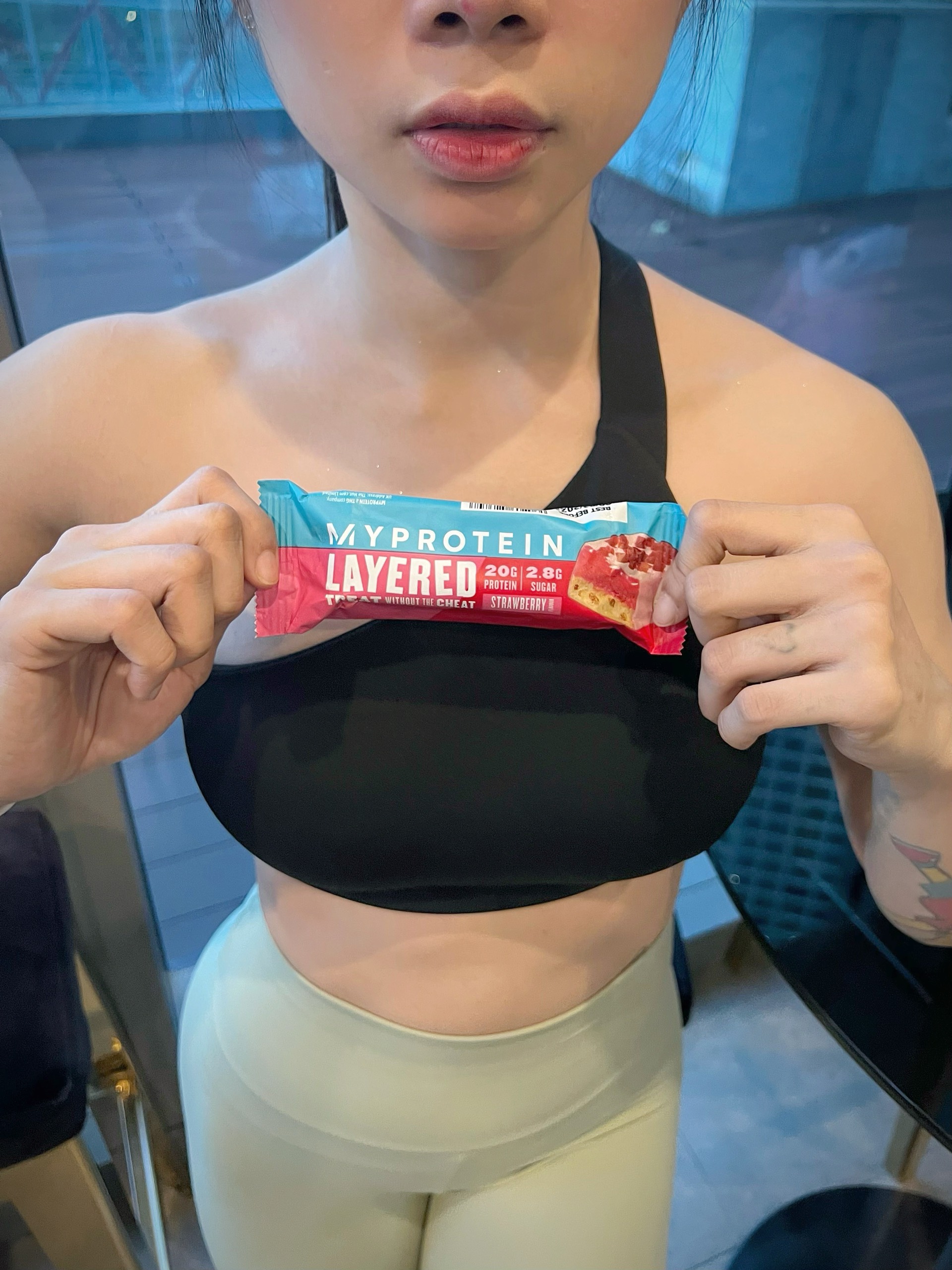 PROTEIN BAR - MYPROTEIN - LAYERED PROTEIN BAR