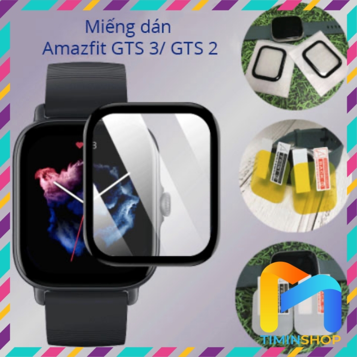 Miếng dán cho Amazfit GTS 4/ 3/ 2/ 4 mini/ 2 mini/ GTS - trong suốt