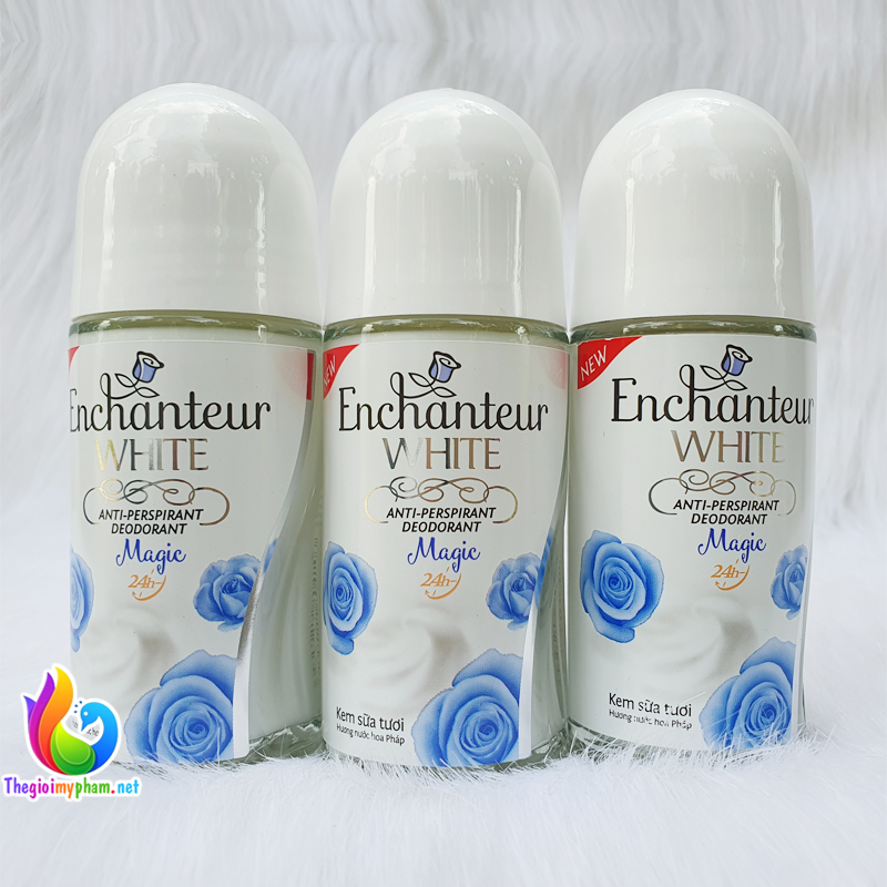 Lăn Khử Mùi Trắng Da Enchanteur Magic 50ml