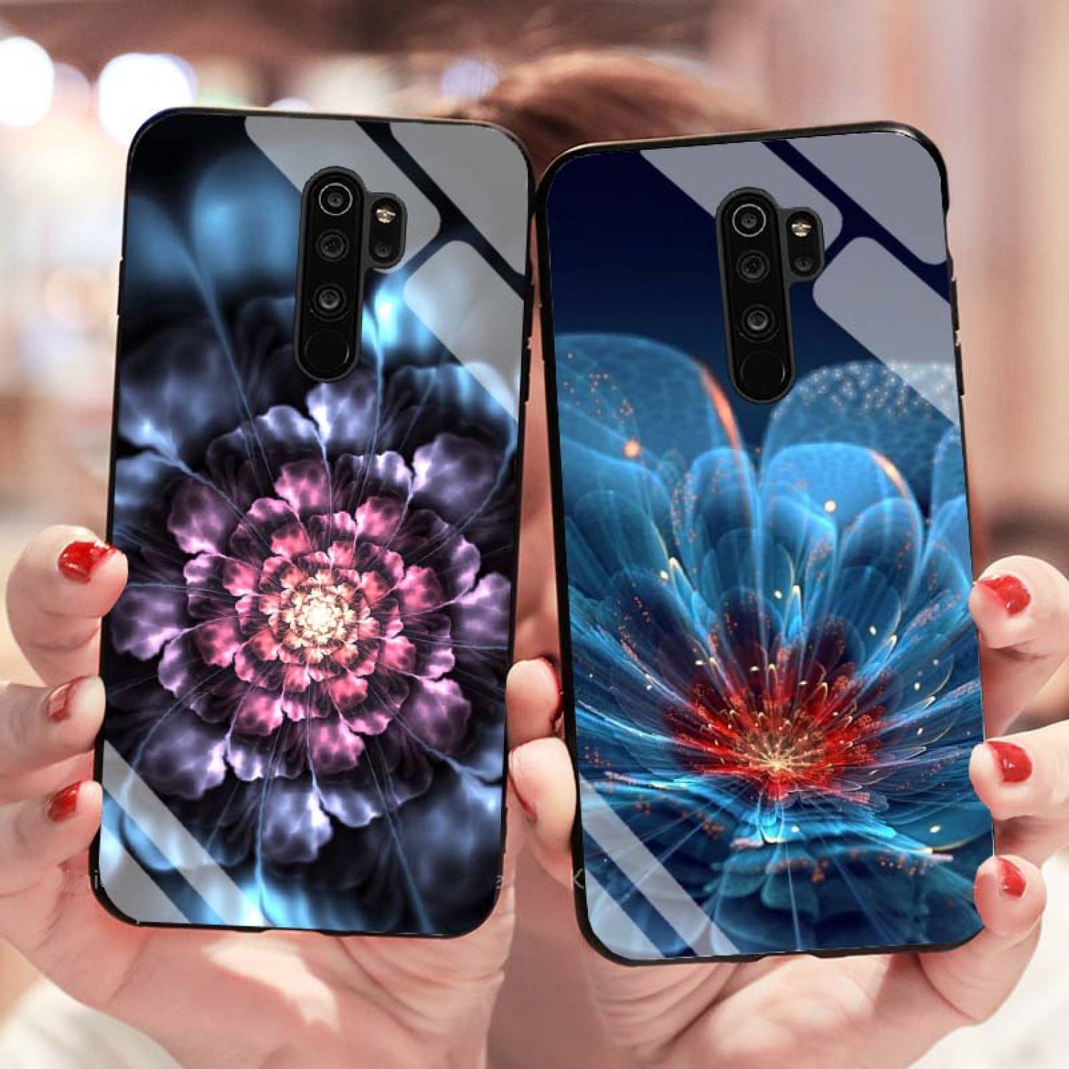 Ốp Xiaomi Redmi 9, Note 8 Pro Lưng Kính Cường Lực Mới ƞhất