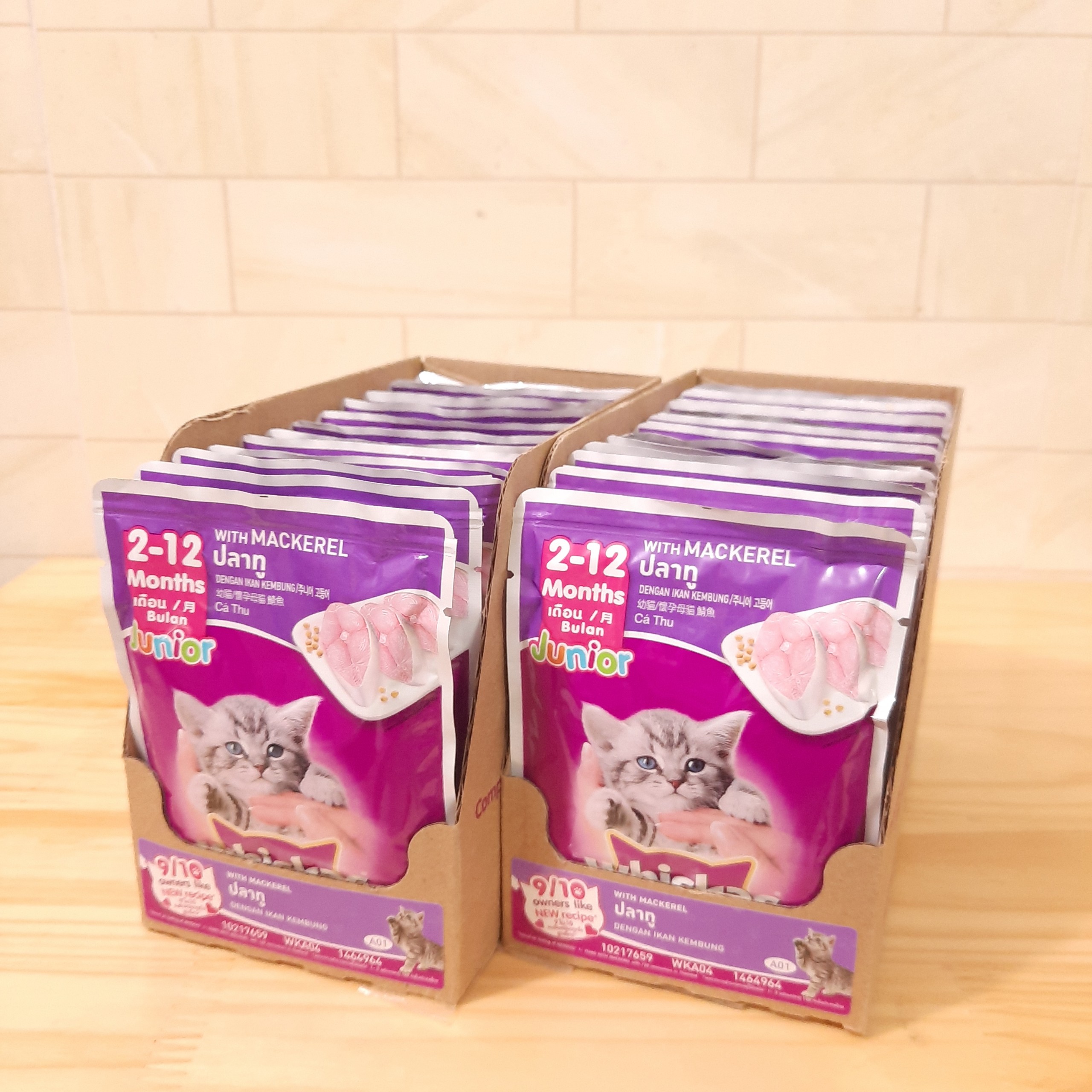Thức Ăn Cho Mèo Con - Pate whiskas Junior 80g