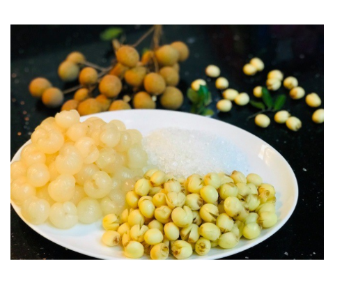 [Tặng KT] Chè Hạt Sen Long Nhãn Set 1KG