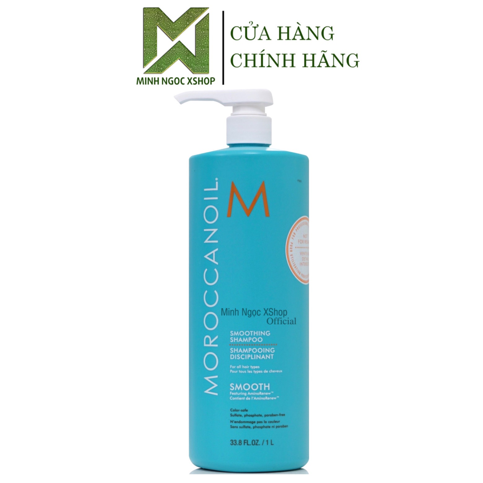 Dầu gội suôn mượt Moroccanoil Smooth 1000ML