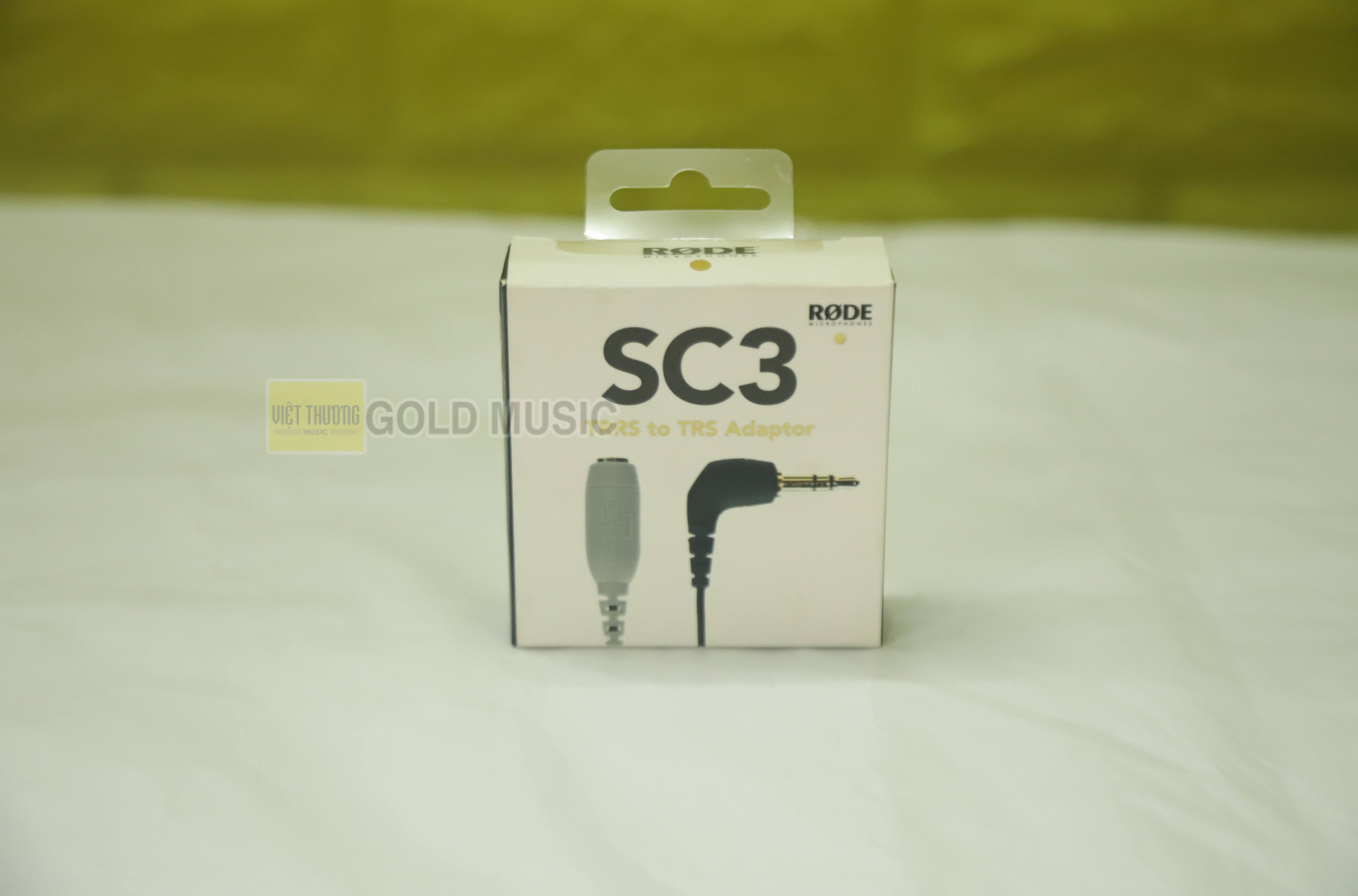Cáp chuyển Rode SC3 3.5 mm TRRS sang TRS 3,5 mm