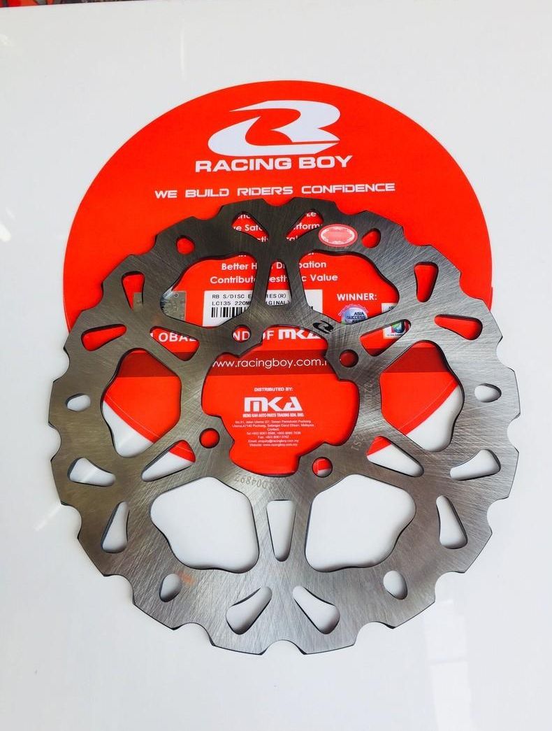 Đĩa thắng trước xe wave sirius exciter 135 racing boy
