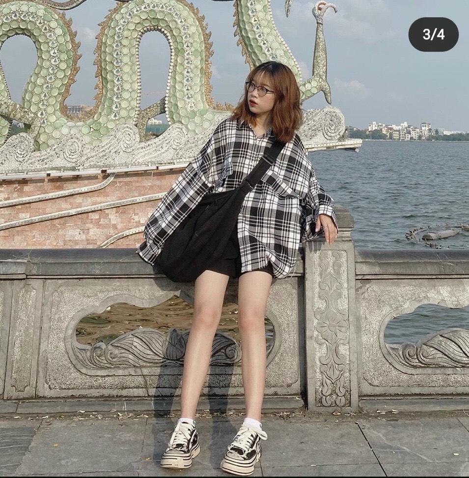 ÁO SƠ MI LỤA FORM RỘNG BORBEM CỰC CHẤT THU ĐÔNG MỚI