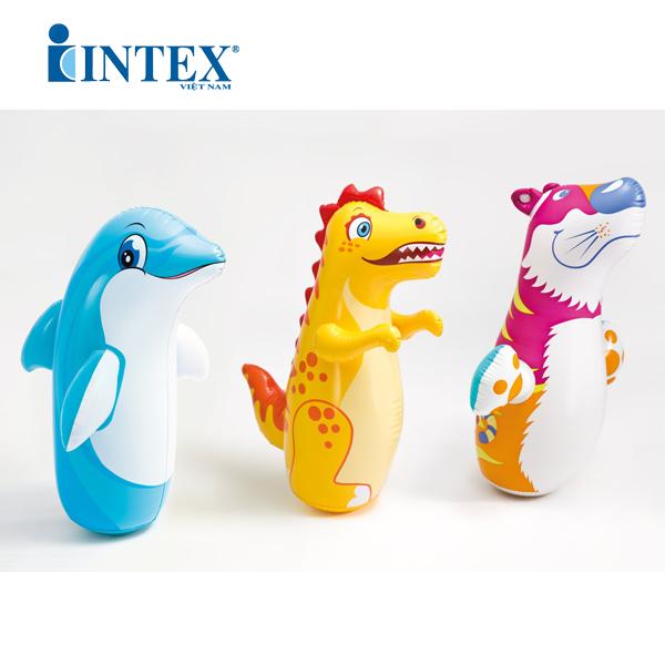Lật đật bơm hơi đáy rỗng intex 44669 - giao hình ngẫu nhiên