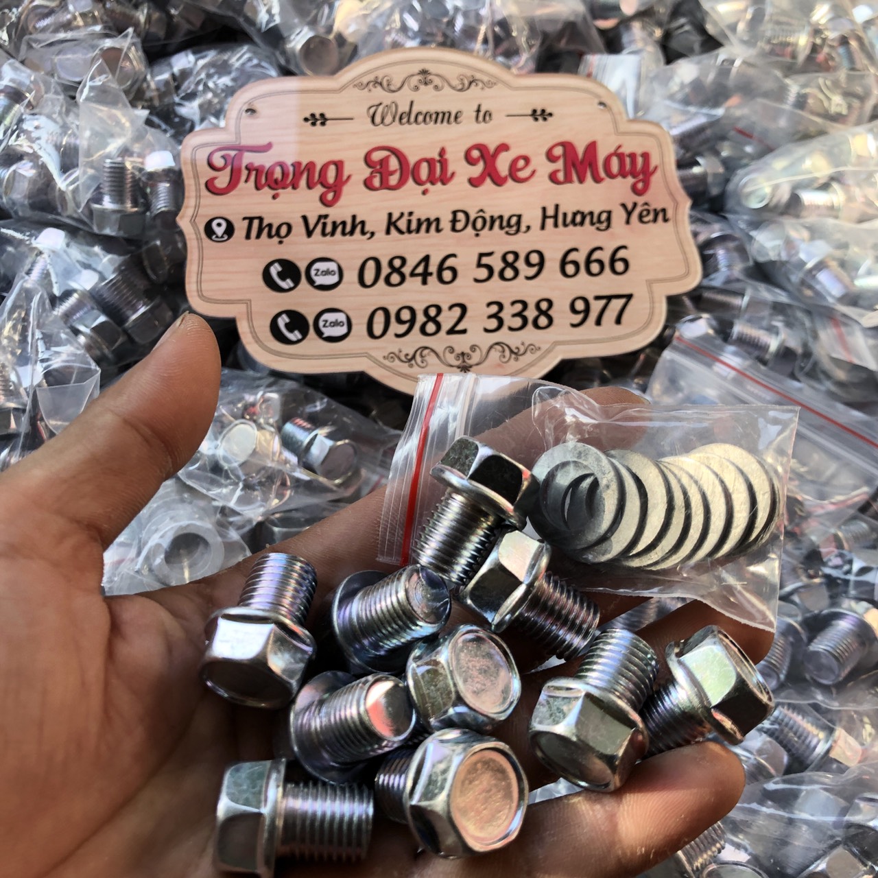Combo 10 Ốc Dầu 13ly Sử Lý Chờn Ren
