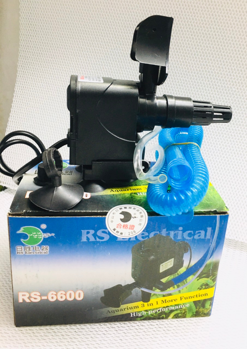 Máy Bơm Nước RS 6600 (12W 800L/H) Dành Cho Hồ Cá Cảnh
