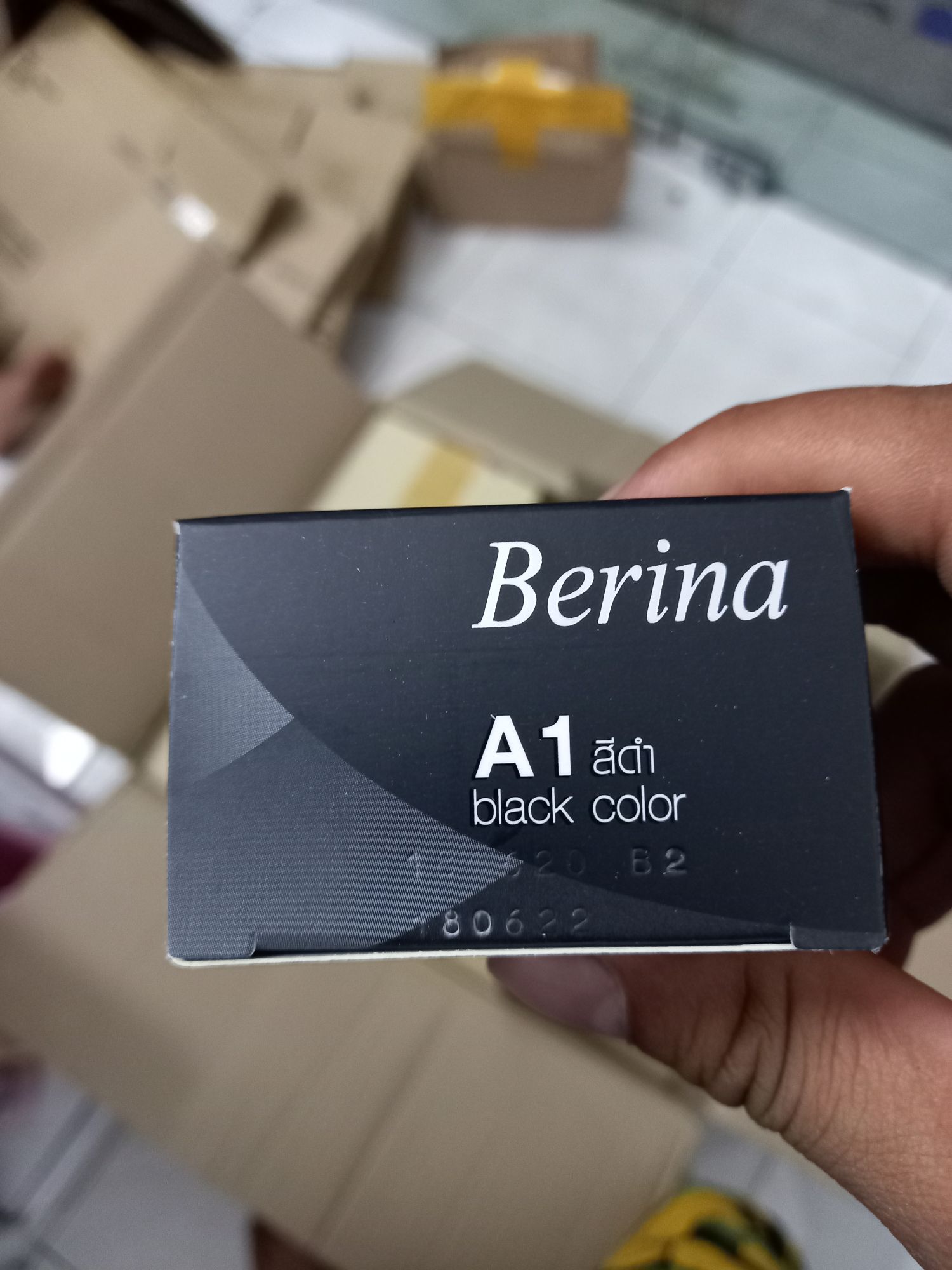 Thuốc nhuộm đen A1 hàng thái 60ml