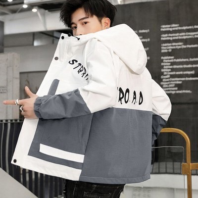 Áo khoác dù nam 2 lớp có nón đi mưa chống nắng cực tôt percee tl 97