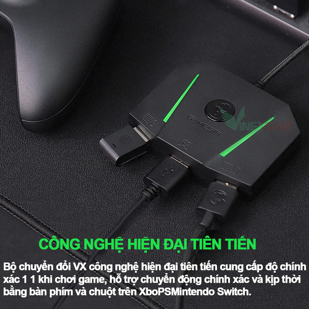 GameSir VX AimBox bộ chuyển đổi bàn phím chuột cho Nintendo Switch/PS5 PS4/Xbox Dòng X/XBOX One