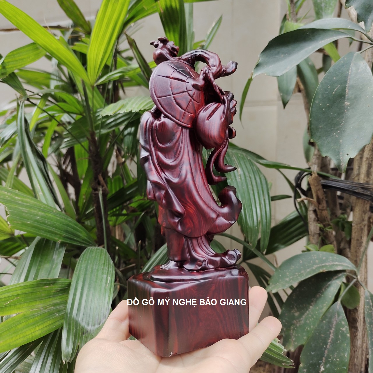 Tượng phật đạt ma sư tổ gỗ trắc