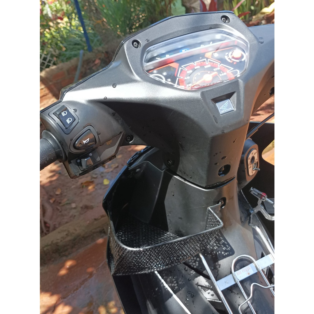 rổ hông giỏ hông gắn bến trái xe wave blade 110