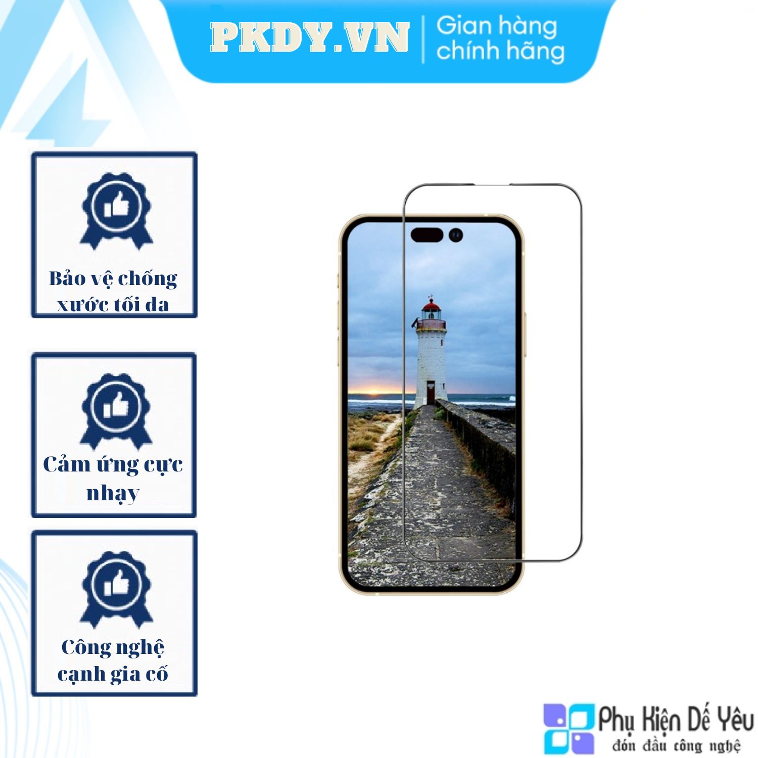 Dán cường lực anank 2.5d cho lphone 14/ 14 plus/ 14 pro/ 14 pro max