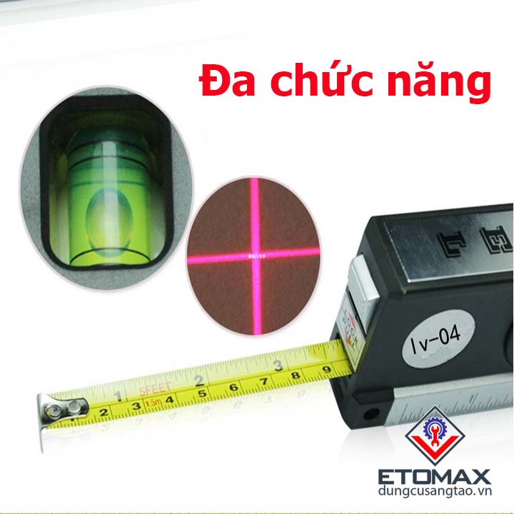 Ni vô laser LV04 đa năng 5 in 1