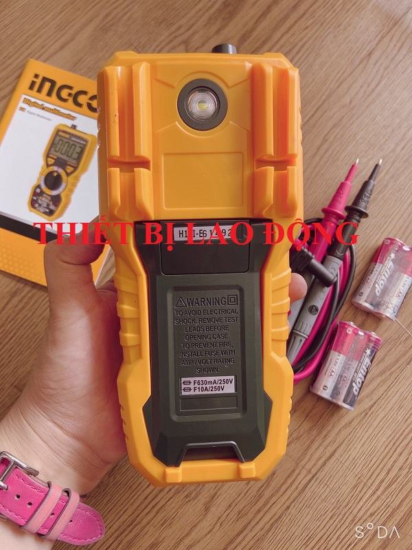 Đồng hồ đo điện vạn năng INGCO DM750