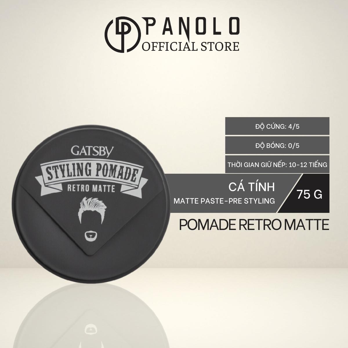 Sáp Vuốt Tóc Nam Gatsby Hair Styling Pomade 75g