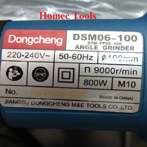 [HCM]Máy mài góc DSM06-100 công suất 800w