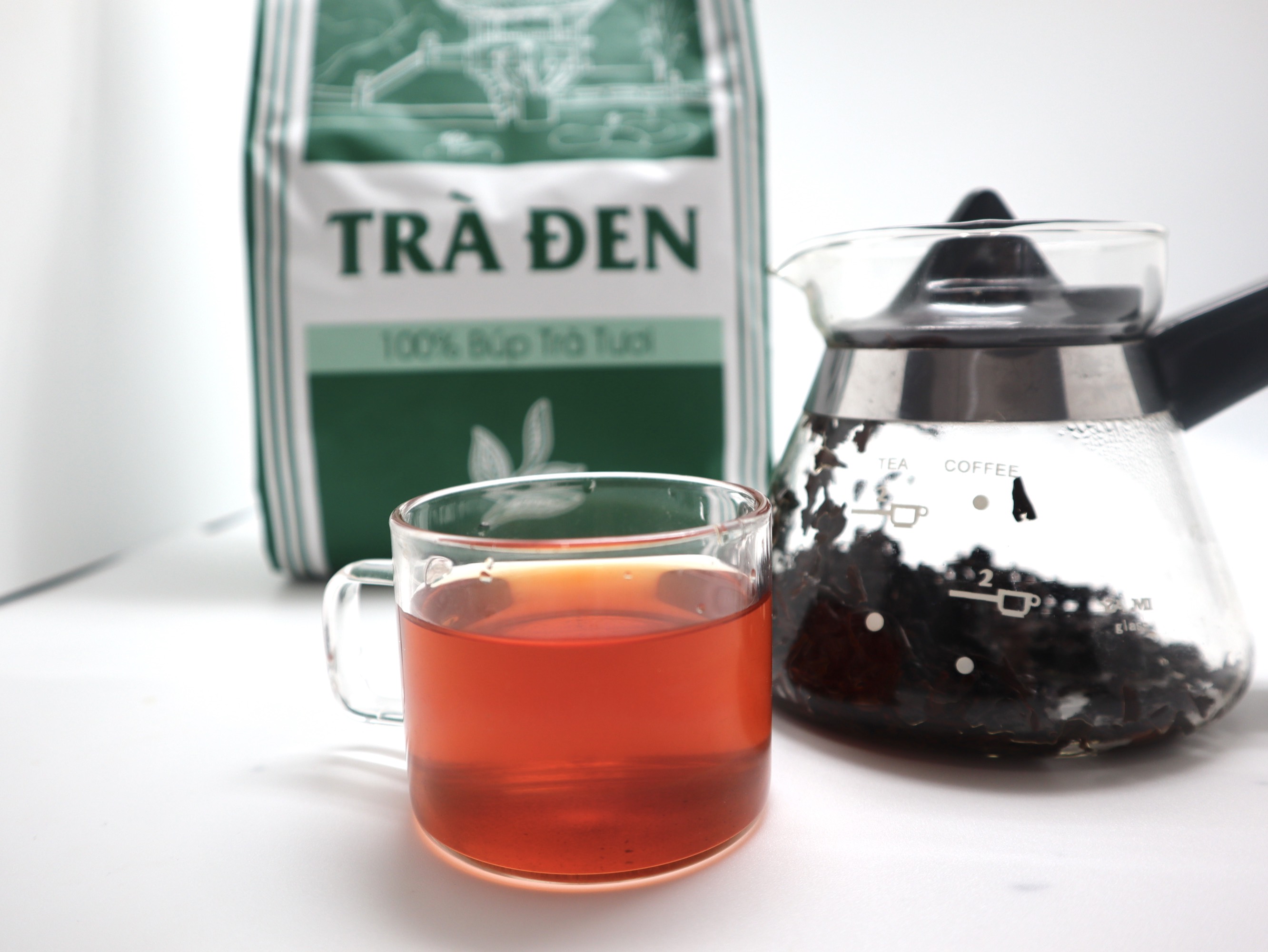 Trà Phổ Sơn 500gr [ Trà đen - Trà xanh lài ]