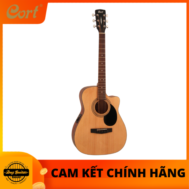 Đàn guitar acoustic Cort AF515CE OP dòng guitar có EQ CE304T made in Indonesia phân phối bởi Duy Guitar Store