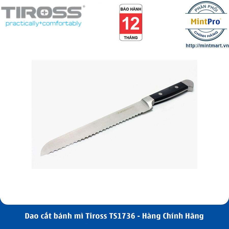 Dao cắt bánh mì Tiross TS1736 - Hàng Chính Hãng