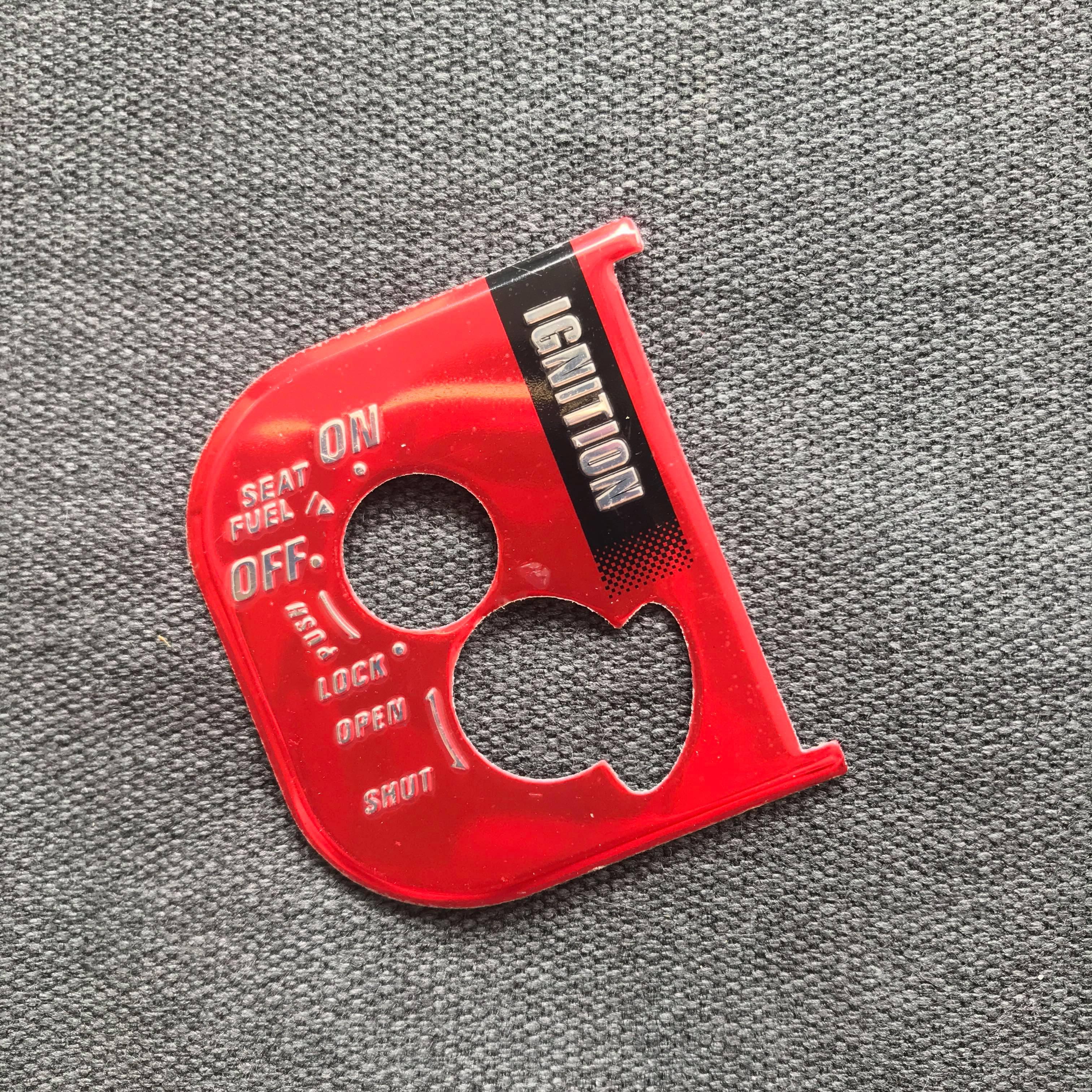 TEM DÁN Ổ KHÓA AIR BLADE (MÀU XANH)