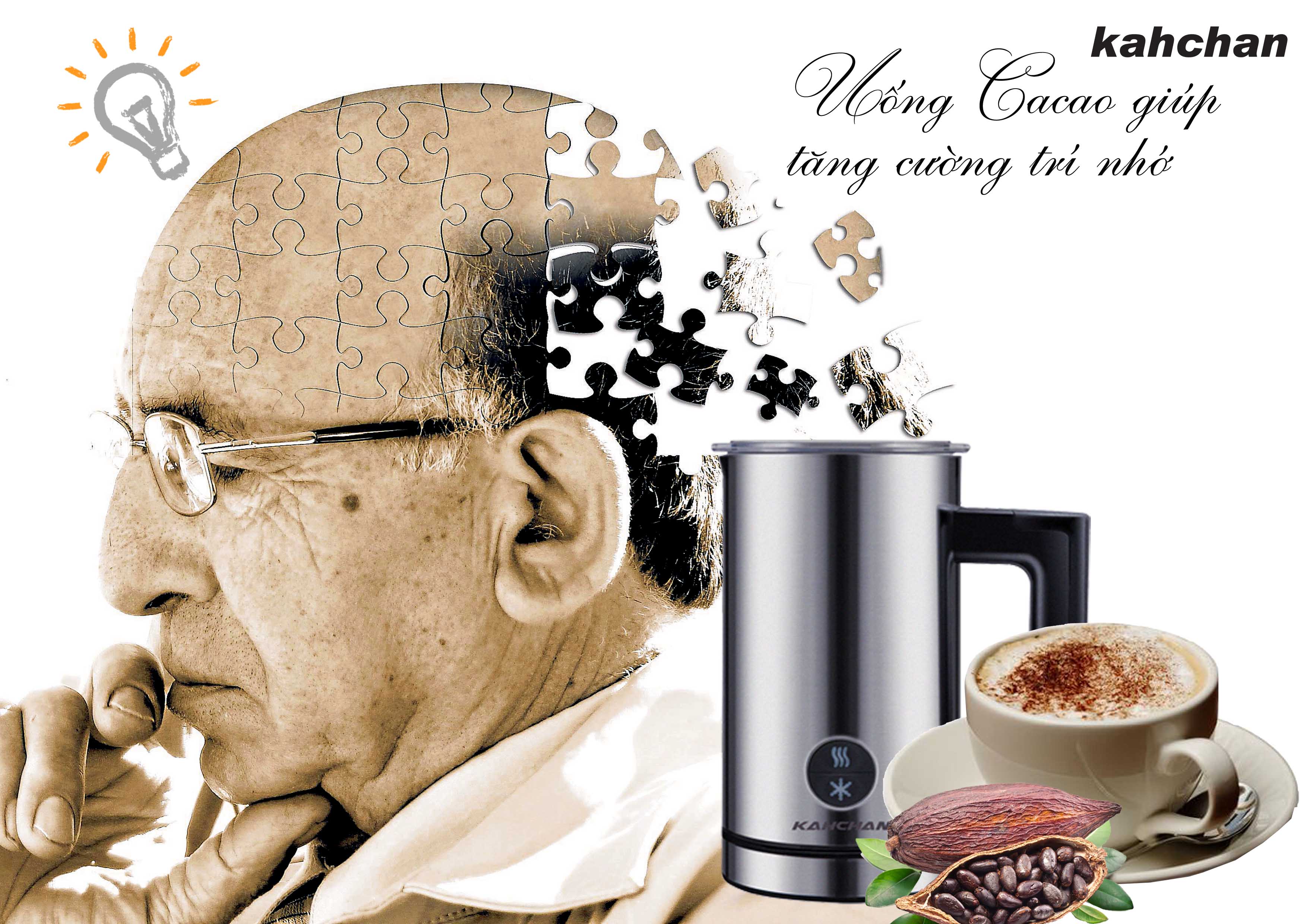 máy pha cacao chuyên nghiệp kahchan