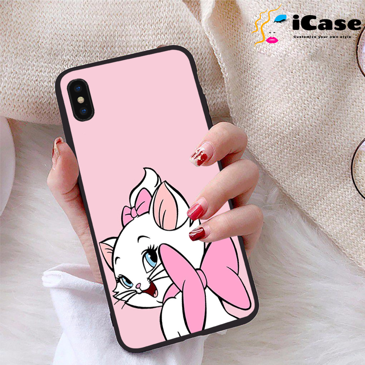 Ốp lưng iPhone Xs Max viền dẻo TPU BST Pinky