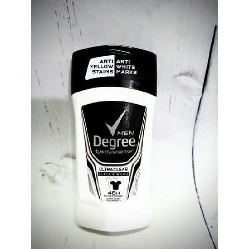 LĂN KHỬ MÙI NAM DEGREE MEN MOTIONSENSE ULTRA CLEAR BLACK WHITE 76G giá rẻ