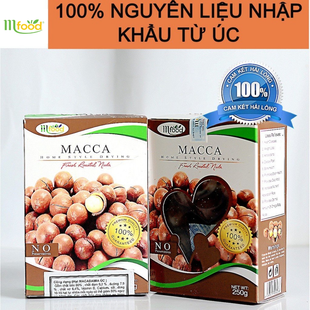 [HCM]Hạt Macca Úc Mfood Hộp 250g - Tặng Kèm Đồ Khui.
