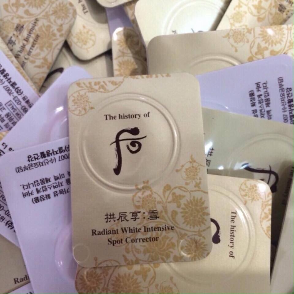 [HCM]cao nám Whoo radiant white ultimate corrector mới