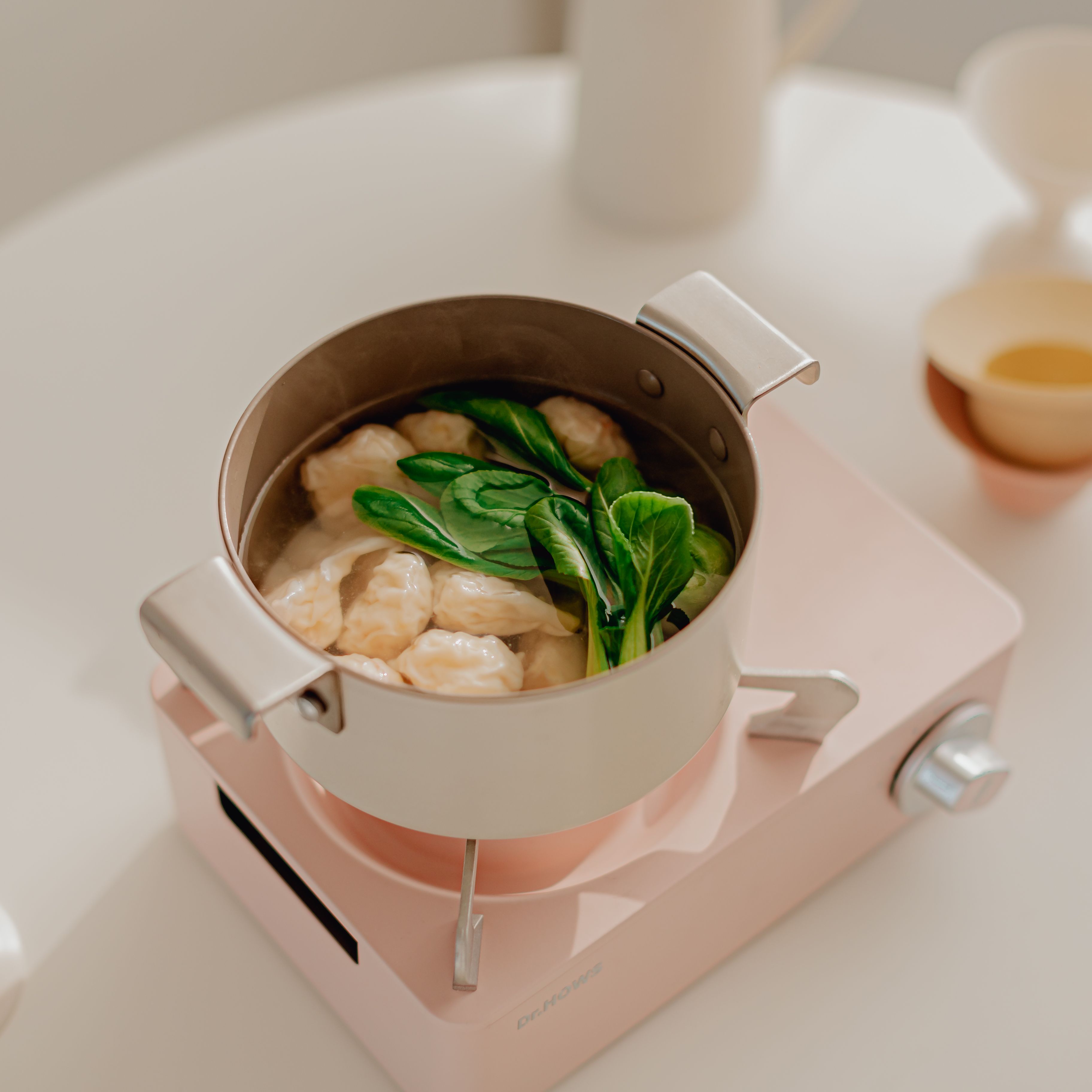 Bếp gas mini Dr.Hows Twinkle Stove (Màu hồng)