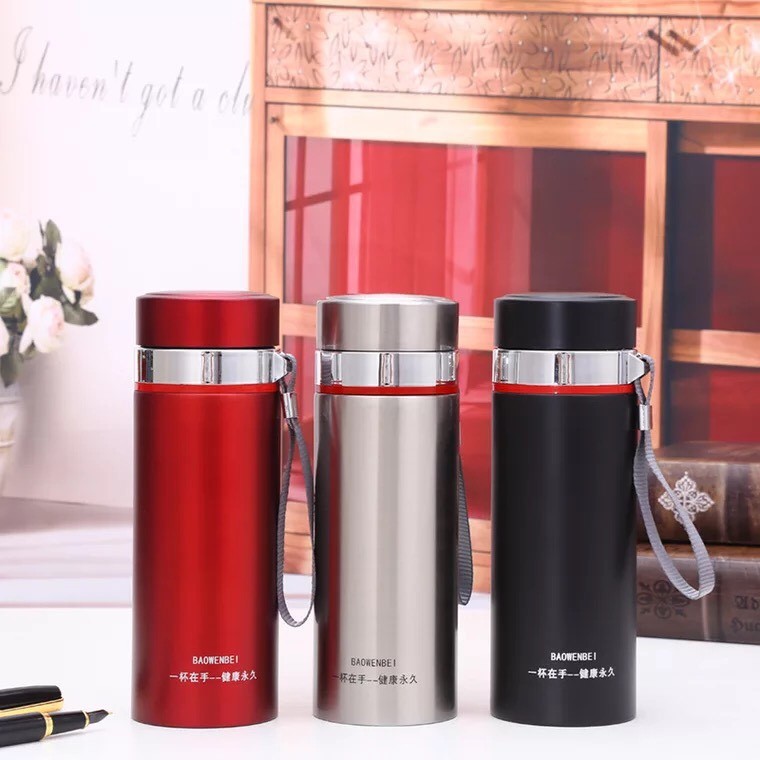 [giữ lạnh hơn 8h] BÌNH NƯỚC GIỮ NHIỆT BAOL 800ML INOX 304 GIỮ NHIỆT 12H